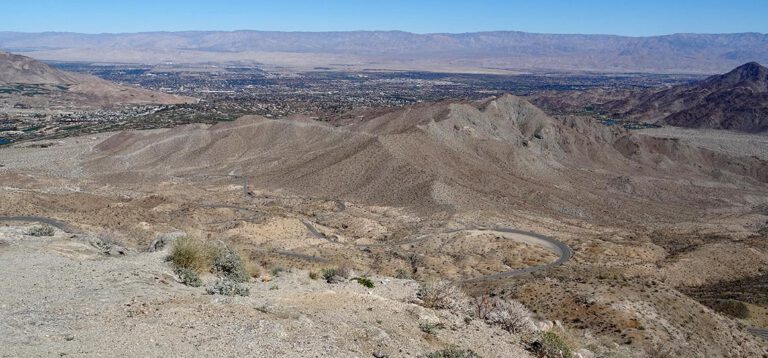 Durch die Mojave zur Glitzerstadt: Palm Springs, Joshua Trees ein Salzsee und Las Vegas