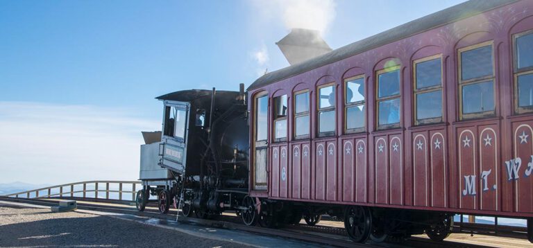 The Cog Railway: Mit der Dampflok auf den Mount Washington und die Fahrt nach Maine