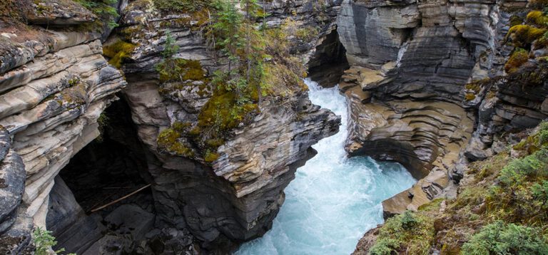 Jasper und Banff: Ein Traumduo der Natur mit majestätischen Wasserfällen & glitzernden Seen!