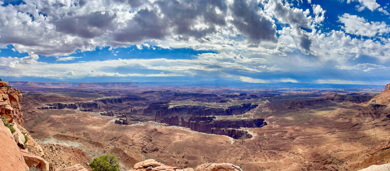 Von himmlischen Aussichten zu höllischem HagelEin Tag voller Extreme im Canyonlands National Park