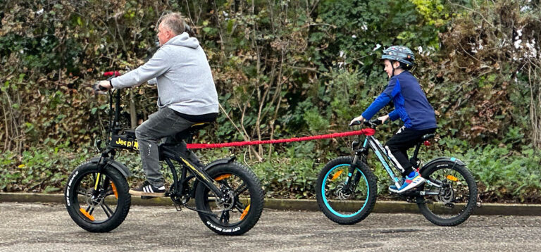 Fahrradabenteuer mit Kids: Unser Geheimtipp – Das TowWhee Abschleppseil!