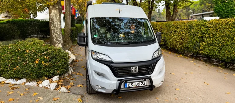 Frontbügel für unseren Fiat Ducato – Mein Wunsch, Stefans spätere Begeisterung!